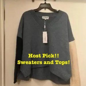 Derek Lam Sweater NWT 80% Wool Derek Lam 10 Crosby Denim‎ (Medium)